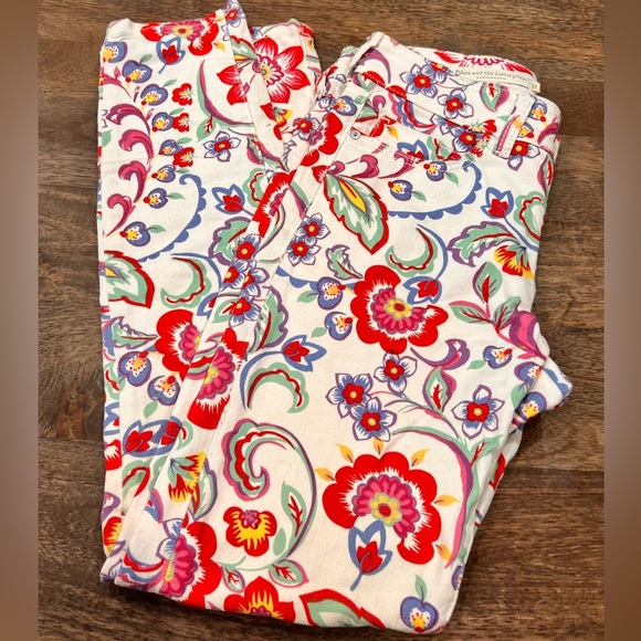 Pelcro Mid Rise Skinny Denim Size 26 Floral - Picture 3 of 7